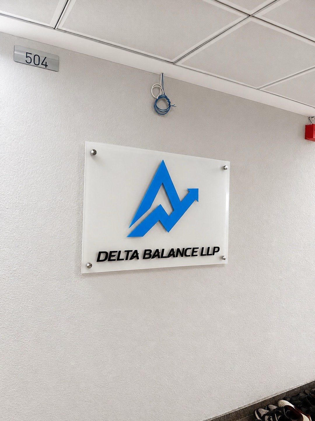 Delta Balance LLP Name Plates by Aadlabs
